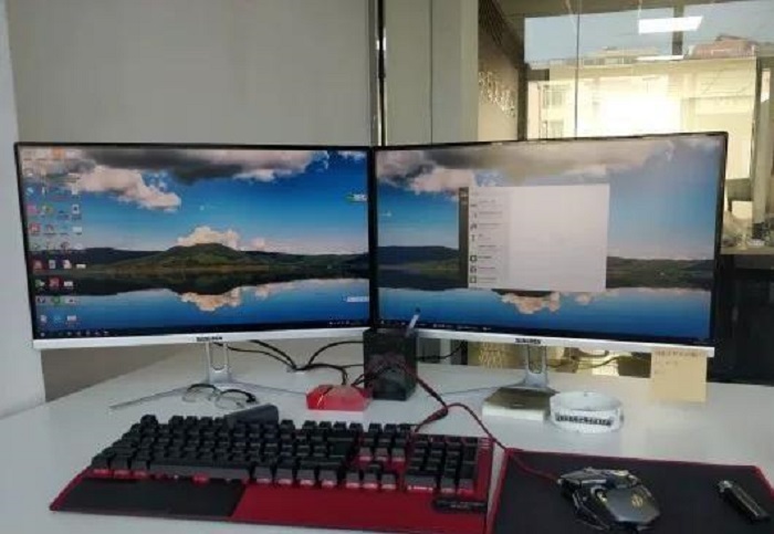 主机双屏链接方式