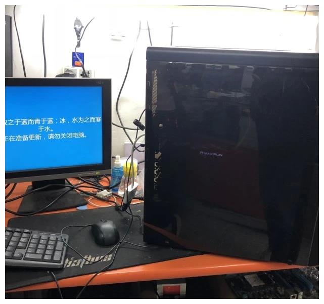 刚配的主机装系统