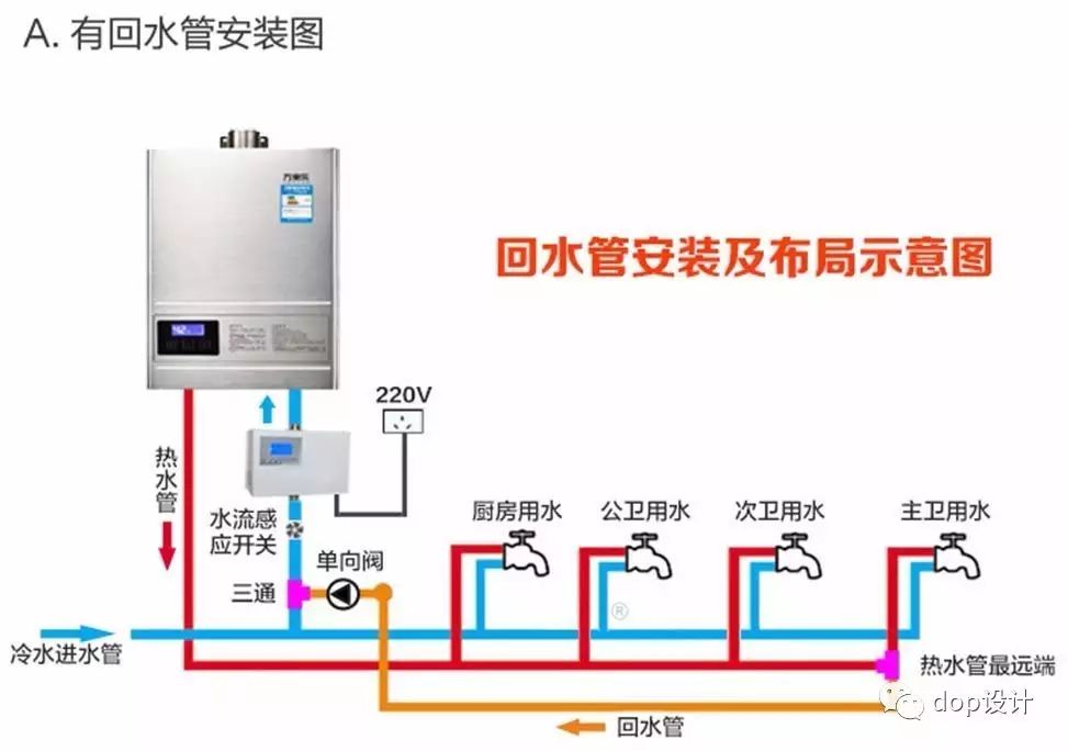 热水循环主机控制器电路原理图