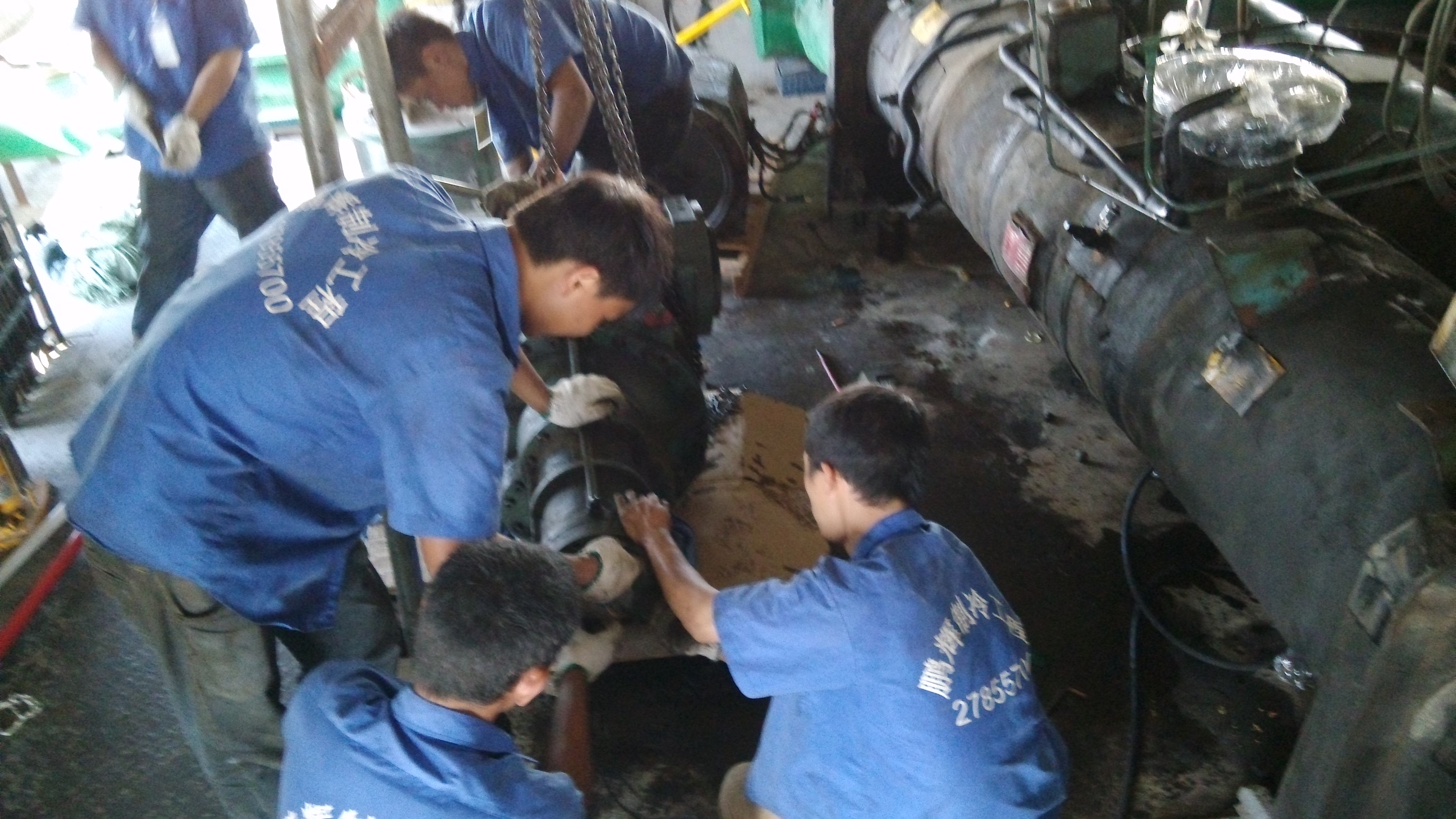 麦克维尔主机提示蒸发器过脏