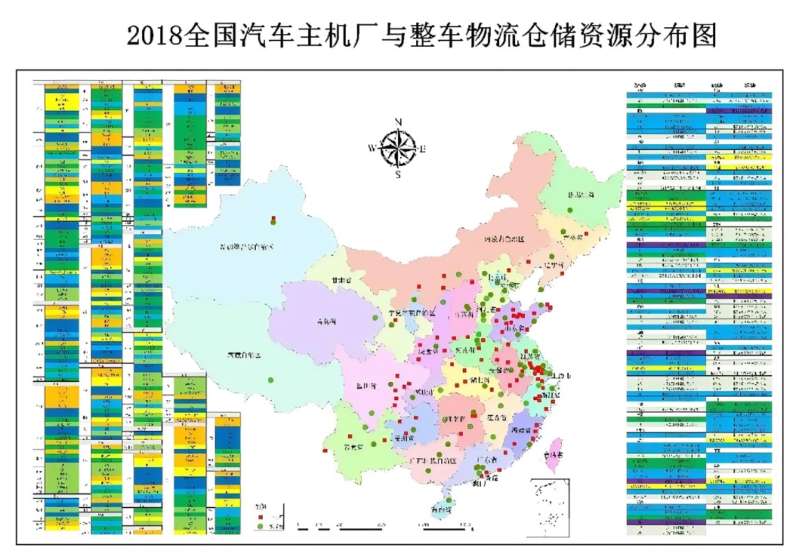 中国主机厂分布全景图