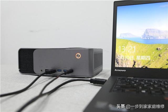 电脑主机连接投影高清