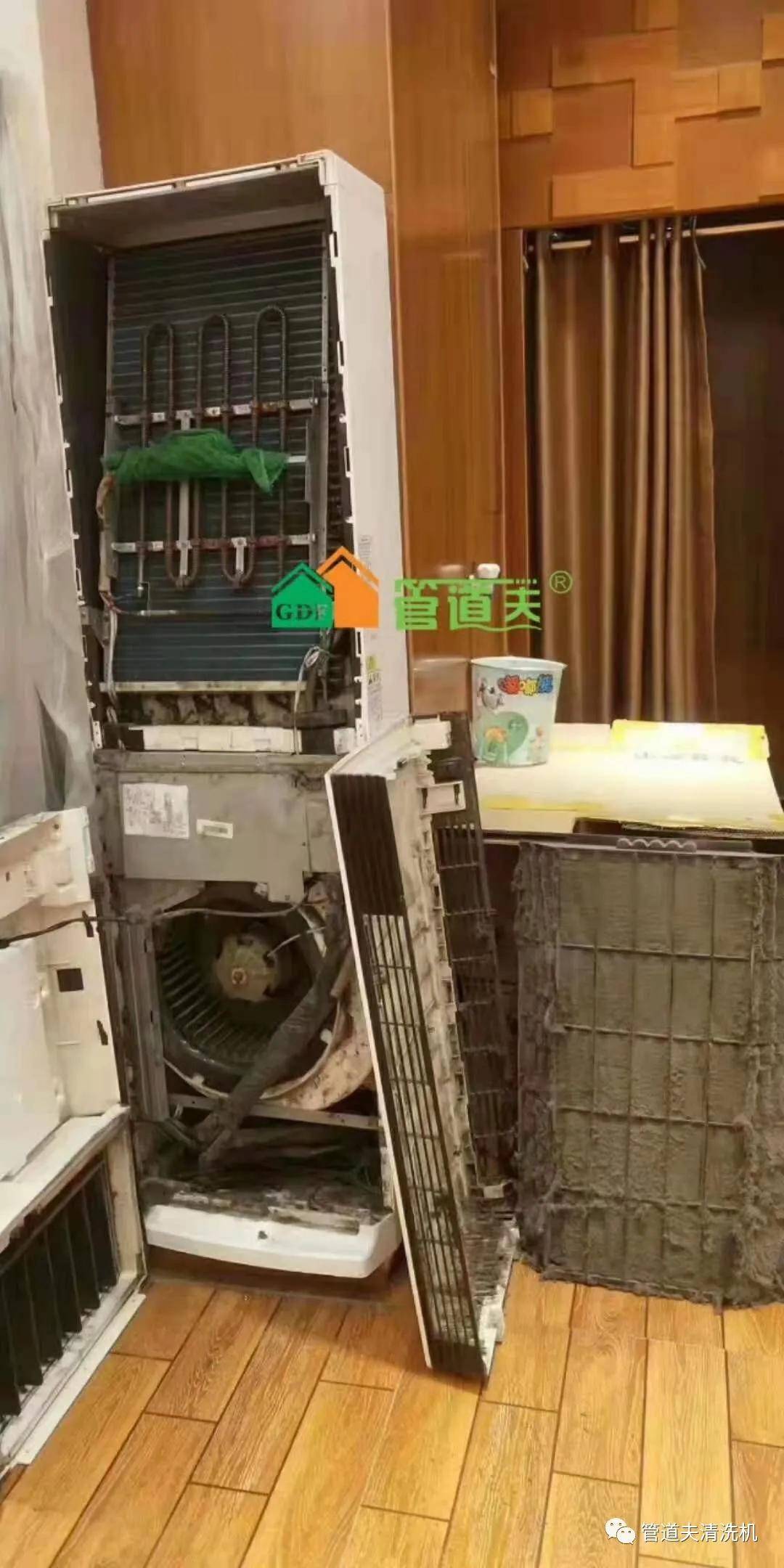 洗空调后主机声音变大