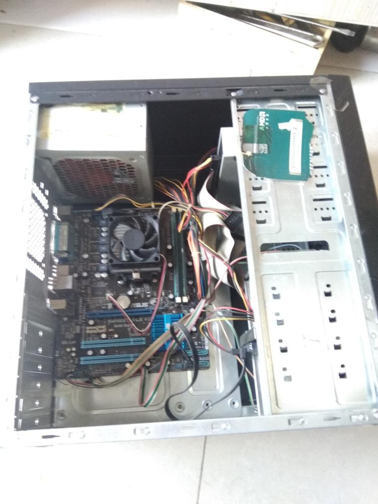 怎样把台式机主机搞坏