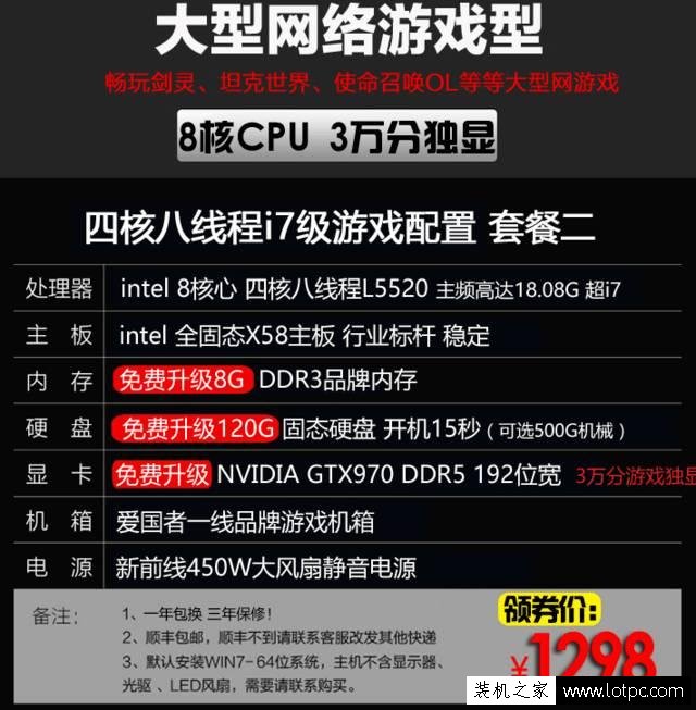 三千元的主机跑分
