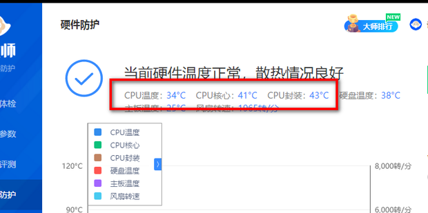 怎么看主机的温度