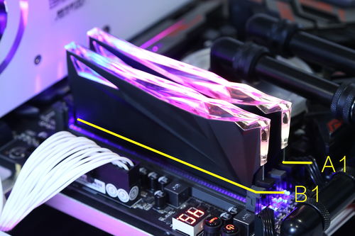 惠普主机内存条的插法